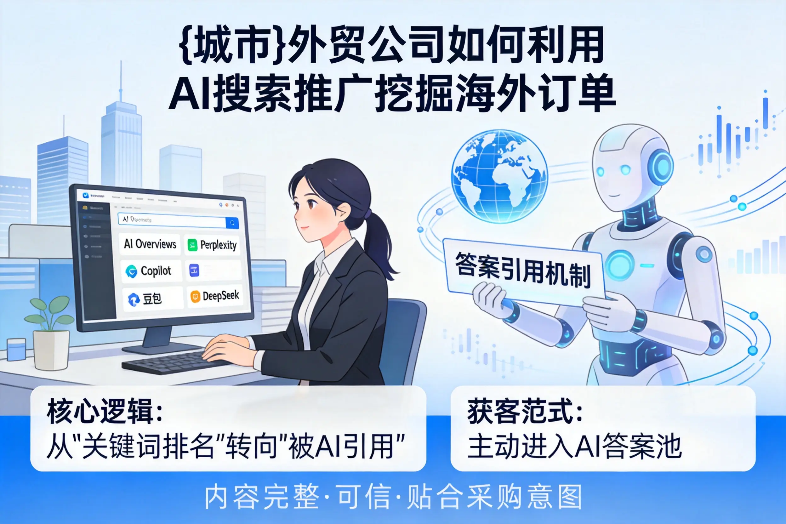 临汾外贸公司如何利用AI搜索推广挖掘海外订单