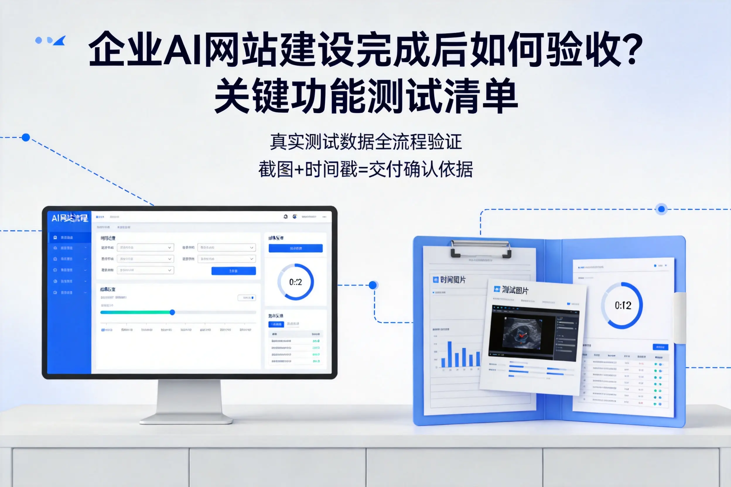 临汾企业AI网站建设完成后如何验收?关键功能测试清单