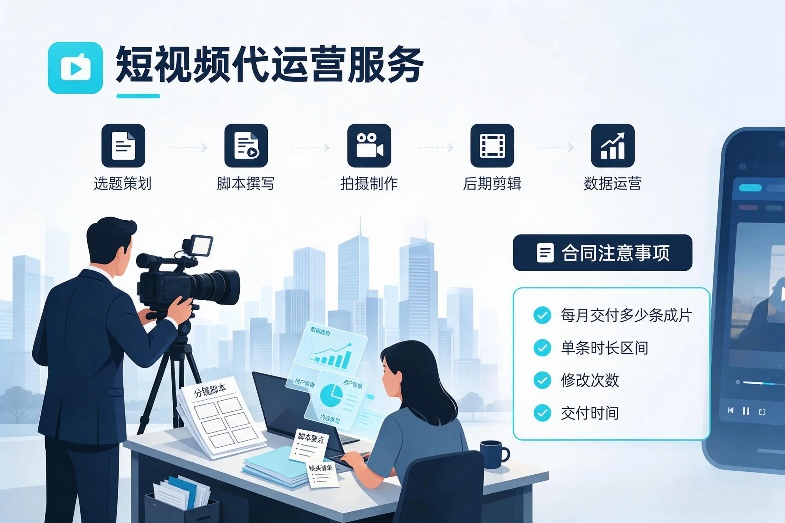 短视频代运营包含哪些服务?临汾企业常见问题科普