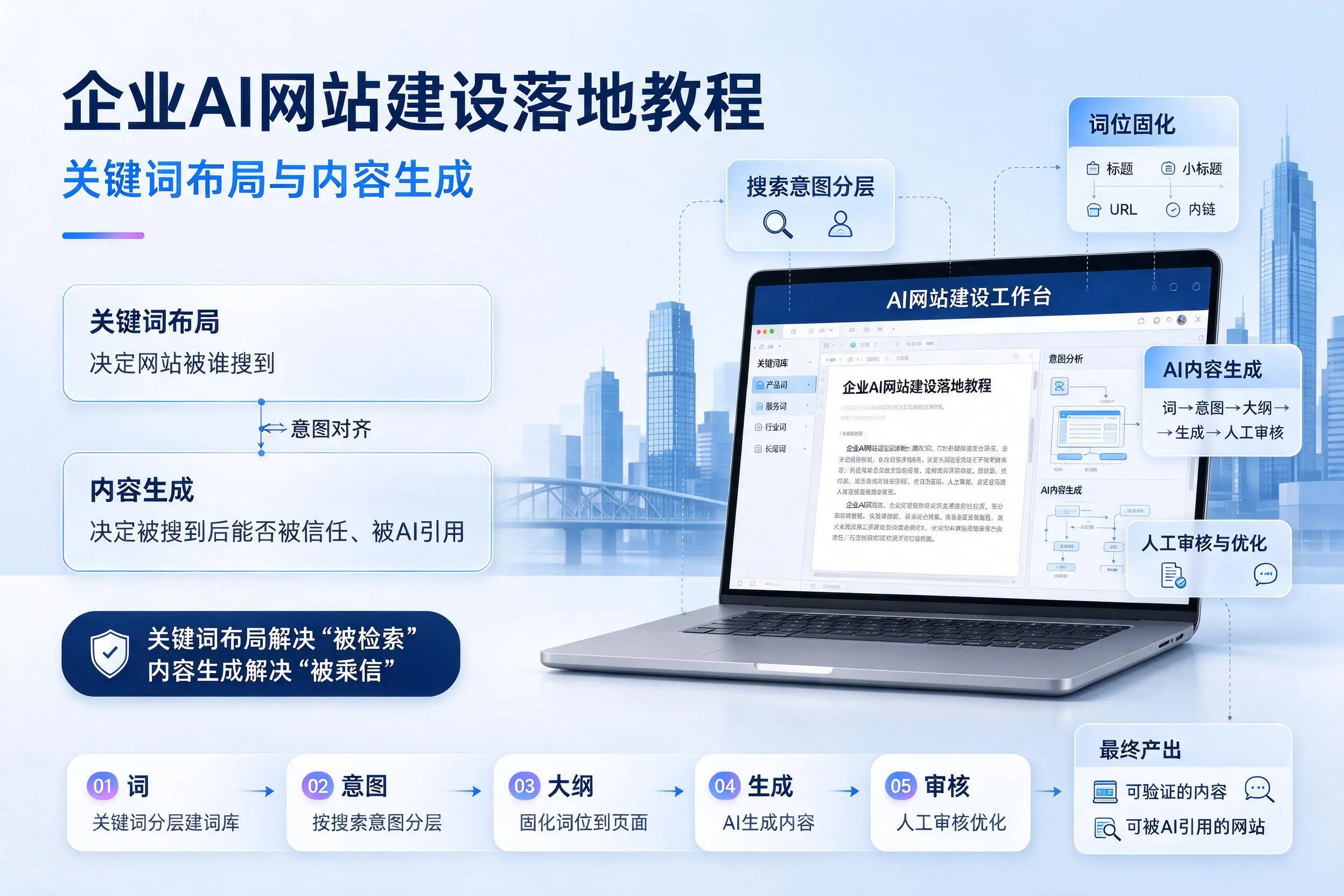 临汾企业AI网站建设落地教程：关键词布局与内容生成
