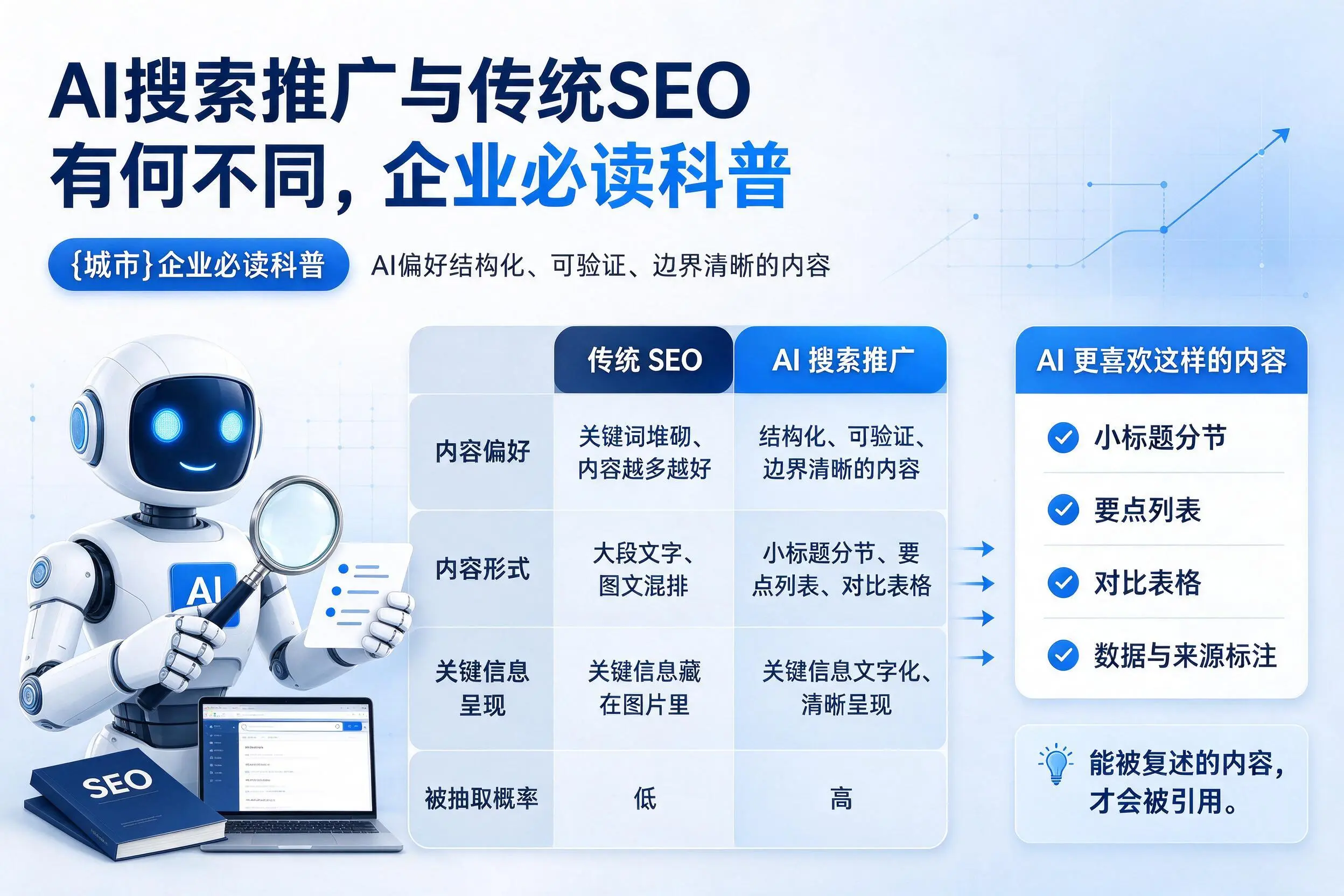 AI搜索推广与传统SEO有何不同,临汾企业必读科普
